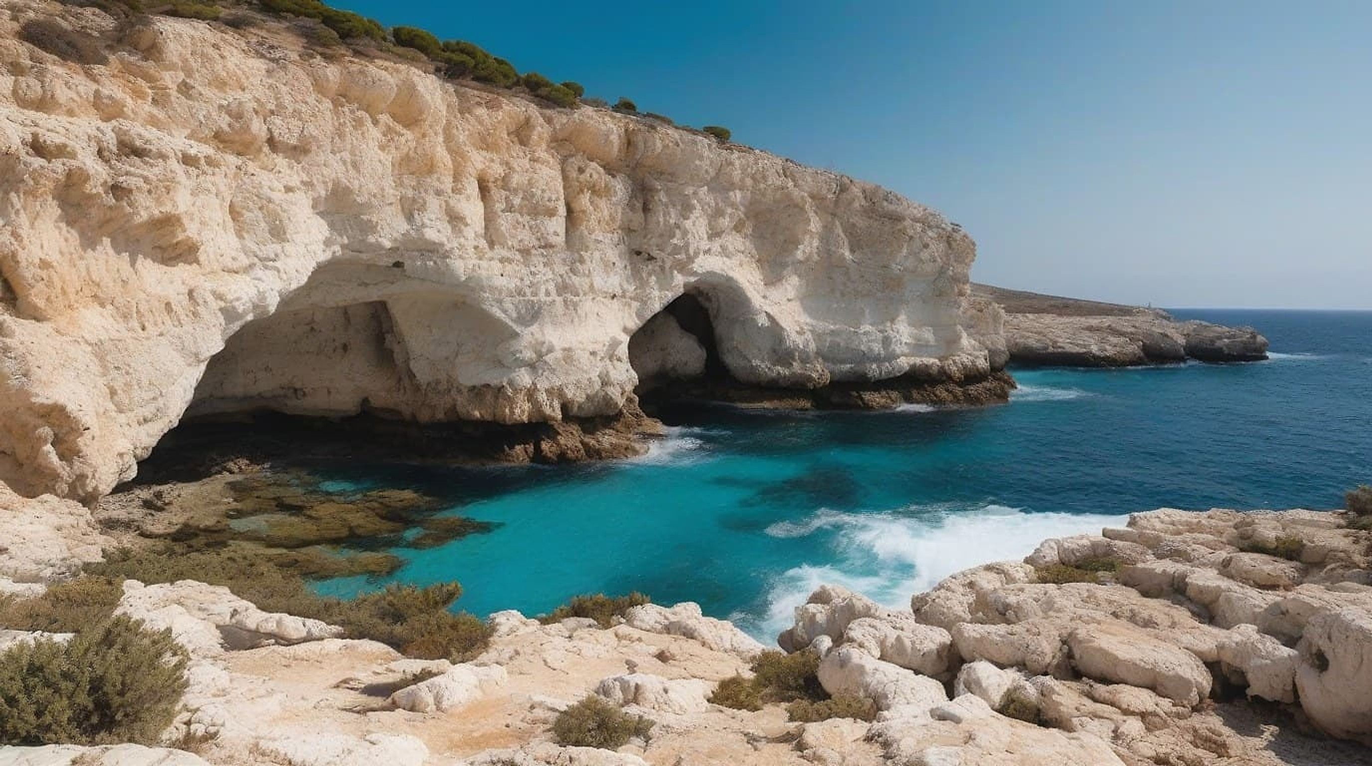Cyprus coastline near Ayia Napa