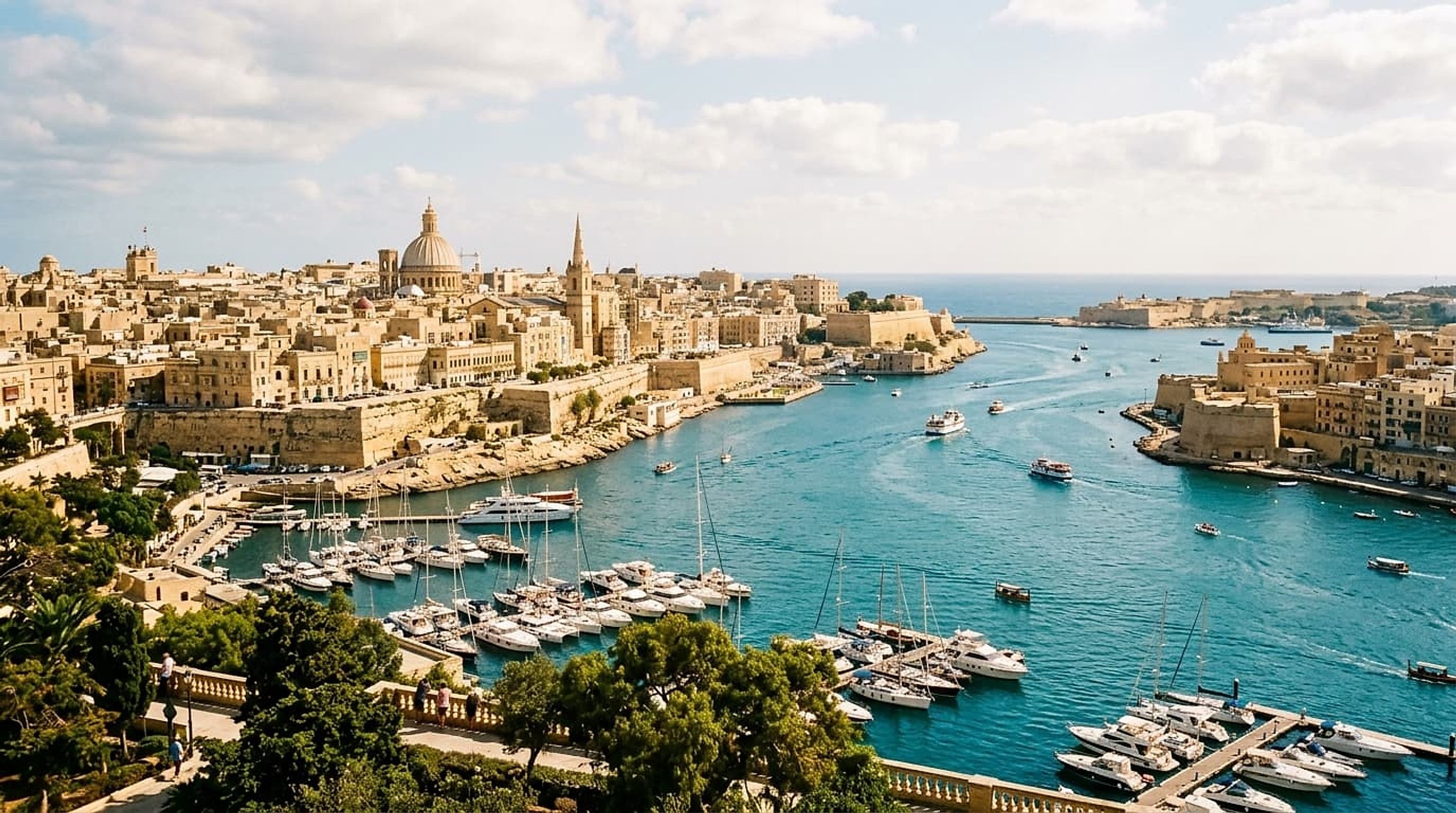 Valletta harbour